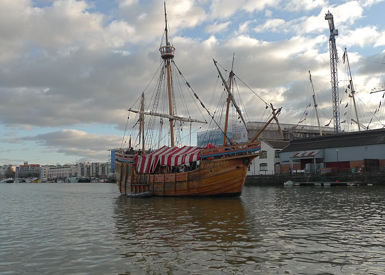 Bristol Harbour near the SS Great Britain